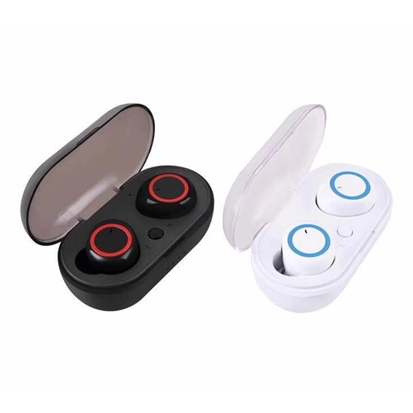 Wireless Bluetooth 5.0 Earbuds with Charging Case - Wireless Bluetooth 5.0 Earbuds with Charging Case - Image 1 of 4