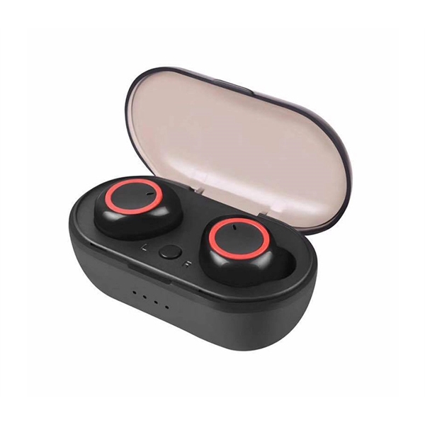 Wireless Bluetooth 5.0 Earbuds with Charging Case - Wireless Bluetooth 5.0 Earbuds with Charging Case - Image 4 of 4