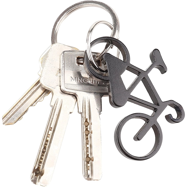 Bicycle shape bottle opener key chain - Bicycle shape bottle opener key chain - Image 1 of 1