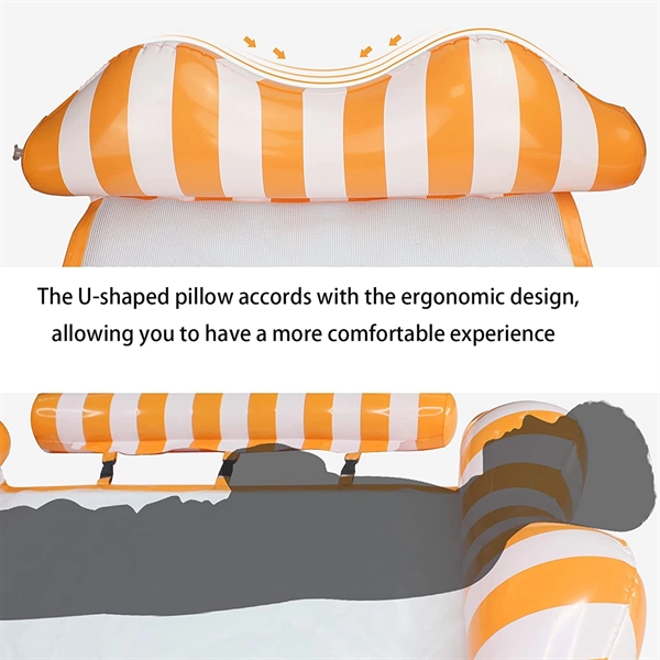 Inflatable Swimming Pool Float Hammock - Inflatable Swimming Pool Float Hammock - Image 3 of 3