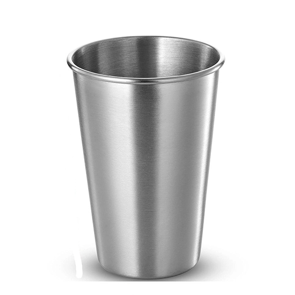 Stainless Steel Pint Cups - Stainless Steel Pint Cups - Image 1 of 3