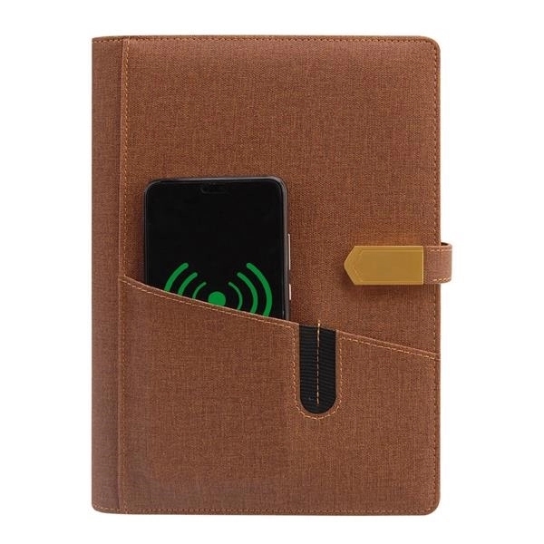 Multifunctional Wireless Charging Notebook - Multifunctional Wireless Charging Notebook - Image 0 of 3