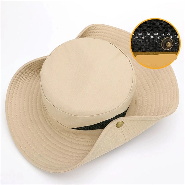 Wide Brim Sun Hat - Wide Brim Sun Hat - Image 2 of 5