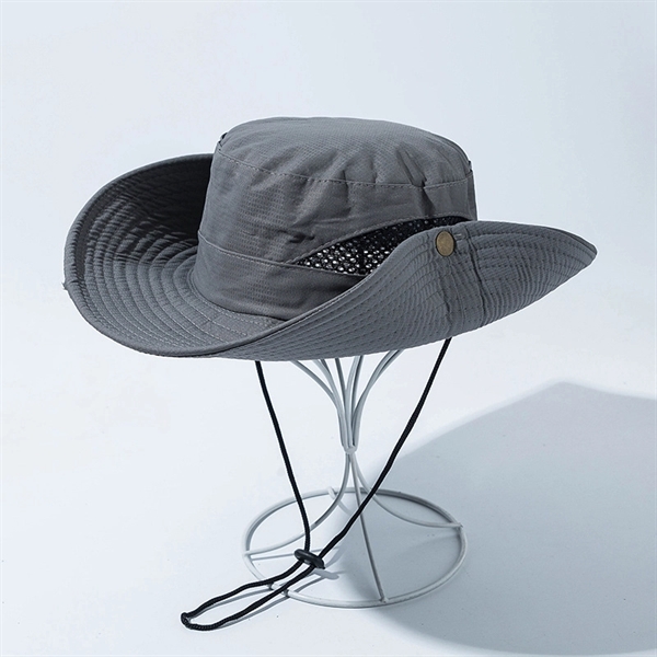 Wide Brim Sun Hat - Wide Brim Sun Hat - Image 3 of 5