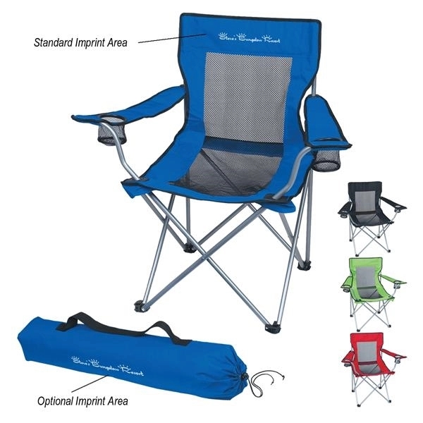 Foldable Mesh Beach Chair with Carrying Bag - Foldable Mesh Beach Chair with Carrying Bag - Image 0 of 1