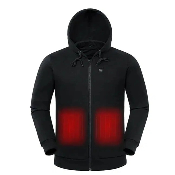 Usb Heated Hoodie Jacket - Usb Heated Hoodie Jacket - Image 0 of 0