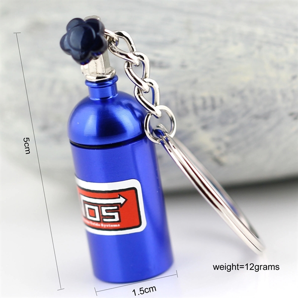 Metal Waterproof Pill Box With Keyring - Metal Waterproof Pill Box With Keyring - Image 3 of 4