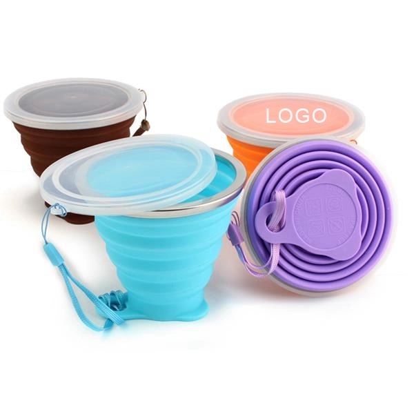 Silicone Collapsible Travel Water Cup - Silicone Collapsible Travel Water Cup - Image 0 of 0