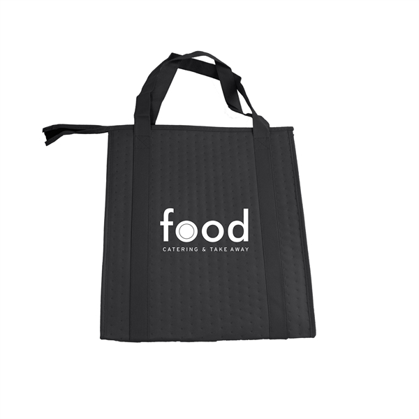 Insulated Tote With Zipper Closure - Insulated Tote With Zipper Closure - Image 0 of 1