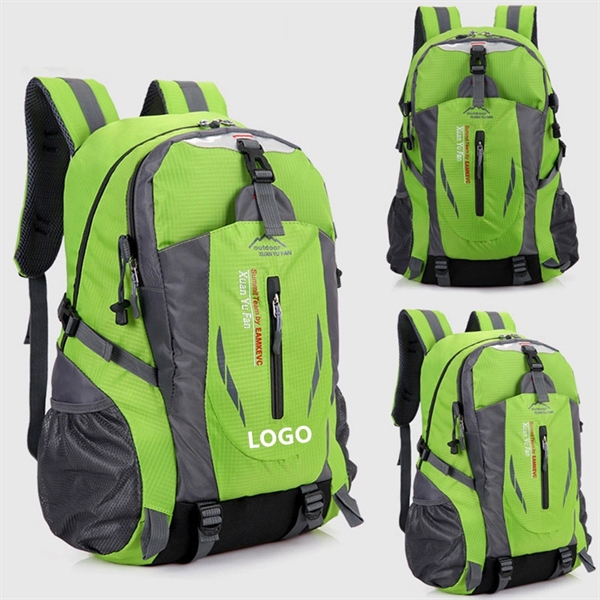 Nylon Waterproof Climbing Backpack - Nylon Waterproof Climbing Backpack - Image 1 of 4