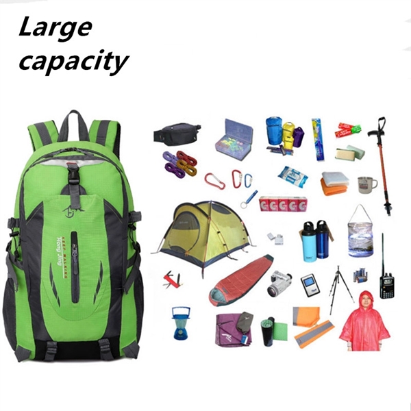 Nylon Waterproof Climbing Backpack - Nylon Waterproof Climbing Backpack - Image 4 of 4