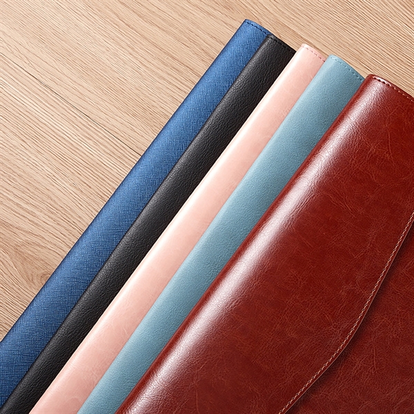 PU Leather A4 File Folder - PU Leather A4 File Folder - Image 4 of 12