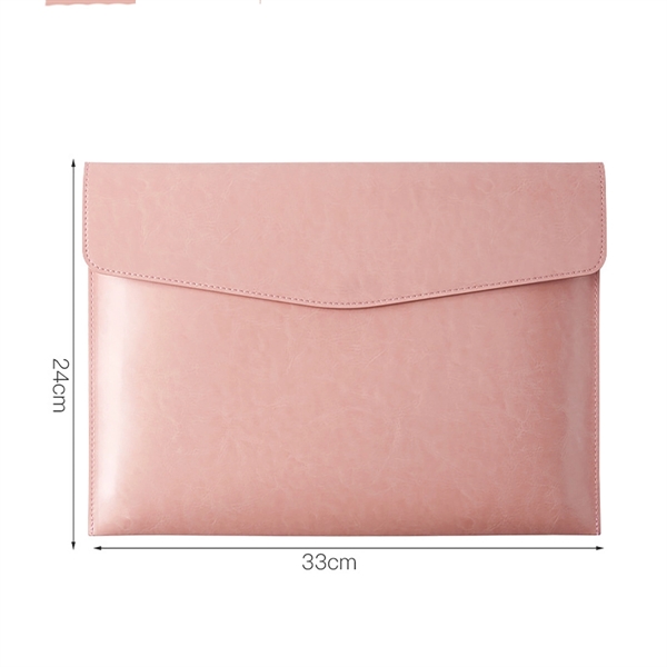 PU Leather A4 File Folder - PU Leather A4 File Folder - Image 9 of 12