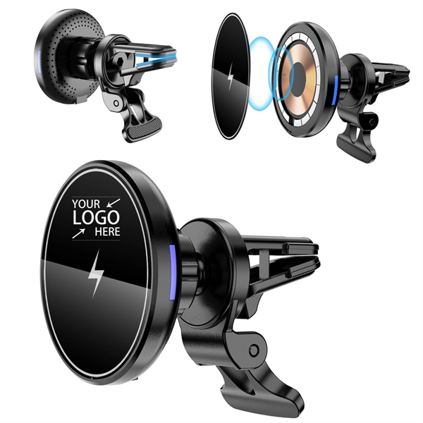Magnetic Wireless Car Charger - Magnetic Wireless Car Charger - Image 0 of 5