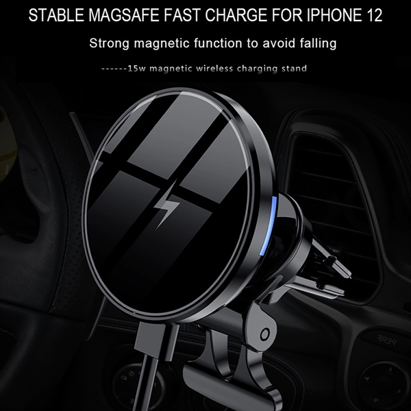 Magnetic Wireless Car Charger - Magnetic Wireless Car Charger - Image 3 of 5
