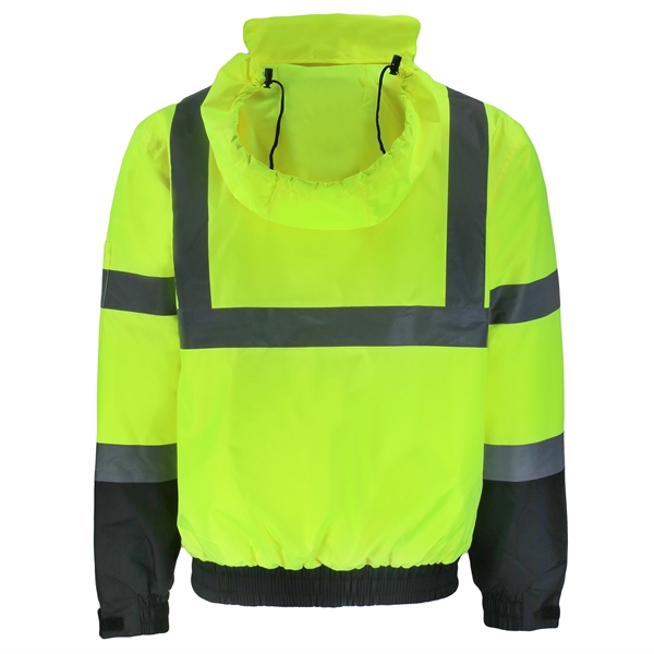 Safety Brite Bomber Jacket, Black Bottom - Safety Brite Bomber Jacket, Black Bottom - Image 1 of 3