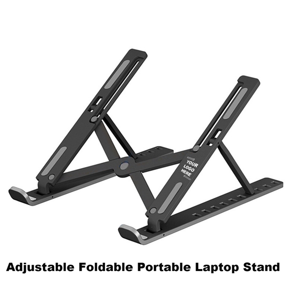 Adjustable Foldable Portable Laptop Stand - Adjustable Foldable Portable Laptop Stand - Image 0 of 5