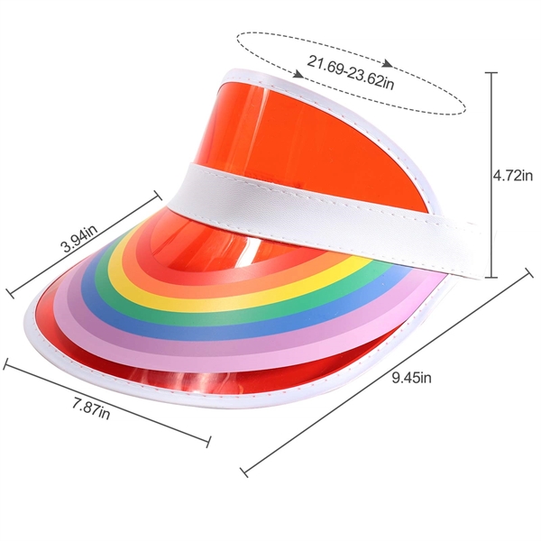 Rainbow Visor - Rainbow Visor - Image 5 of 9