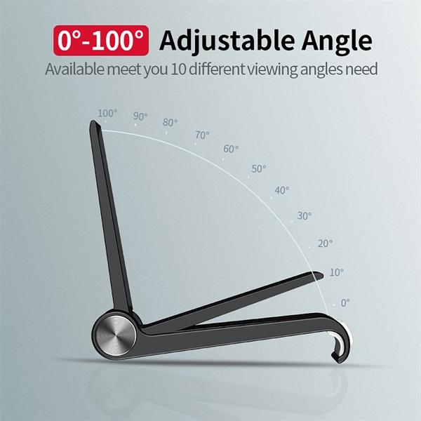 Adjustable Foldable Phone Holder Stand - Adjustable Foldable Phone Holder Stand - Image 3 of 9