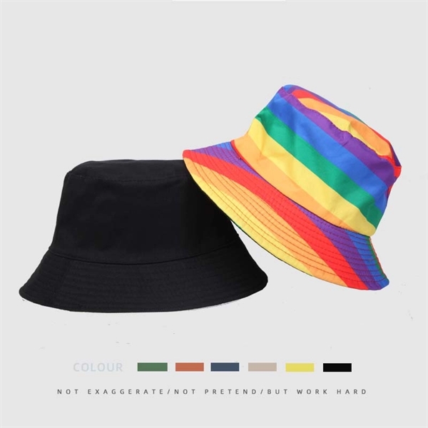 Rainbow Bucket Hat - Rainbow Bucket Hat - Image 2 of 7