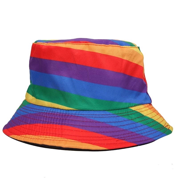 Rainbow Bucket Hat - Rainbow Bucket Hat - Image 5 of 7