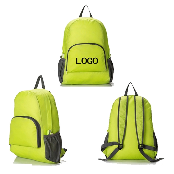 Lightweight Folding Backpack Gym Bag Foldable Day - Lightweight Folding Backpack Gym Bag Foldable Day - Image 1 of 2