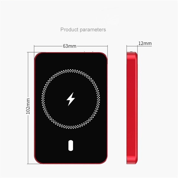 Magnetic Wireless power Bank - Magnetic Wireless power Bank - Image 3 of 7