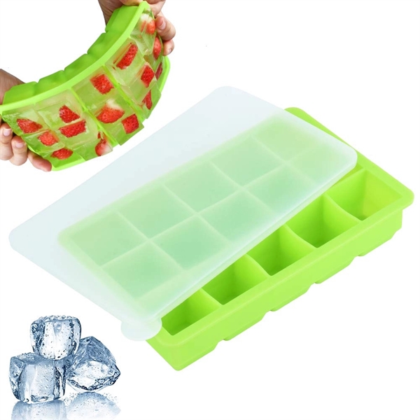 Silicone Ice Cube Trays - Silicone Ice Cube Trays - Image 4 of 5