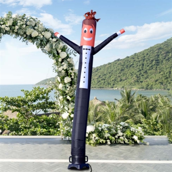 Groom Inflatable Tube Man Character-6ft with Blower - Groom Inflatable Tube Man Character-6ft with Blower - Image 1 of 1
