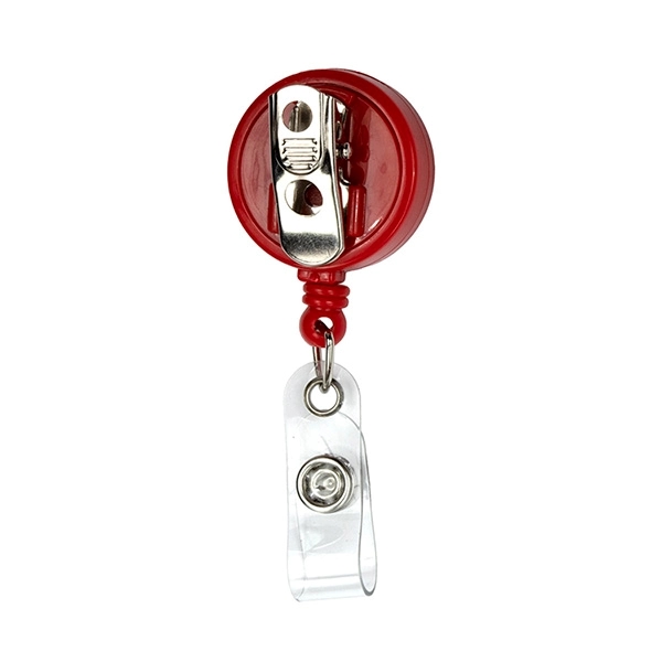 30" Cord Retractable Badge Reel with Rotating Alligator Clip - 30" Cord Retractable Badge Reel with Rotating Alligator Clip - Image 19 of 23