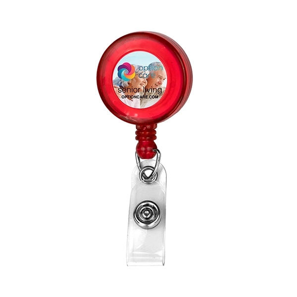 30" Cord Retractable Badge Reel with Rotating Alligator Clip - 30" Cord Retractable Badge Reel with Rotating Alligator Clip - Image 13 of 23