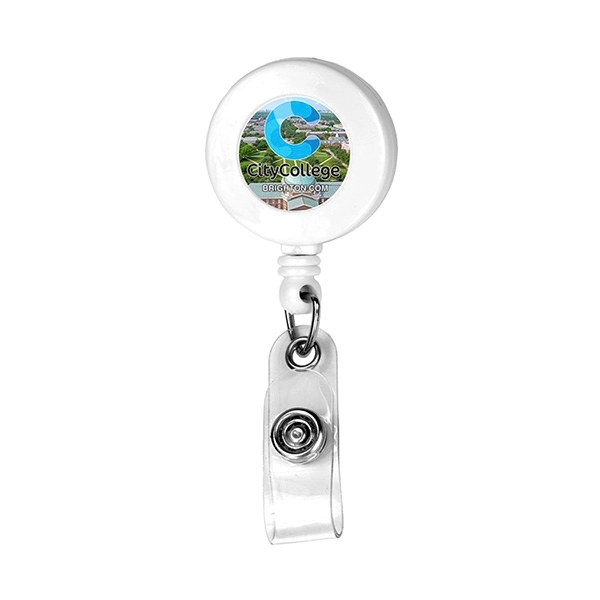30" Cord Retractable Badge Reel with Rotating Alligator Clip - 30" Cord Retractable Badge Reel with Rotating Alligator Clip - Image 17 of 23