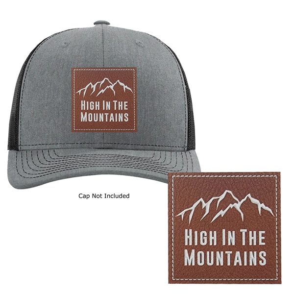 USA Made "Leather Look" Flat Printed Patches - USA Made "Leather Look" Flat Printed Patches - Image 2 of 5