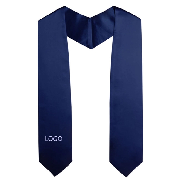 Unisex Adult Classical Plain Graduation Stole - Unisex Adult Classical Plain Graduation Stole - Image 0 of 1