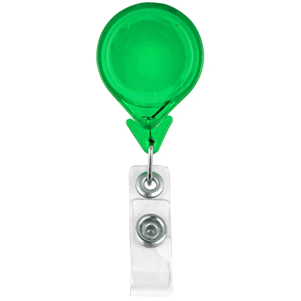 Tear Drop Retractable Badge Holder - Tear Drop Retractable Badge Holder - Image 7 of 9