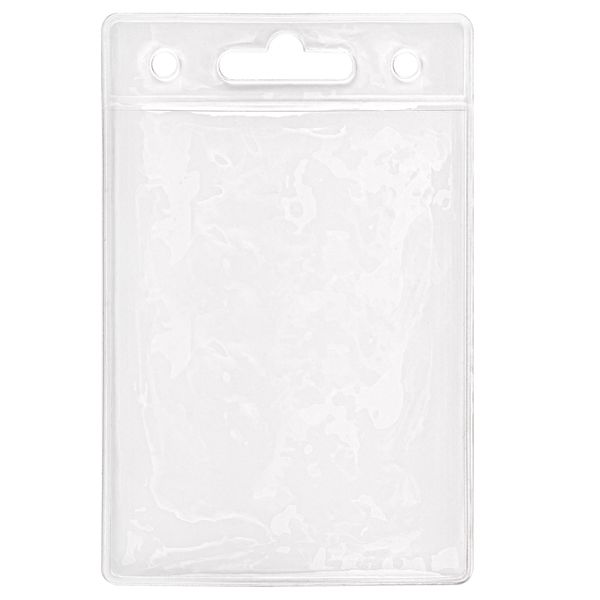 Blank Clear ID/Badge Holder 3.25Wx5H - Blank Clear ID/Badge Holder 3.25Wx5H - Image 1 of 1