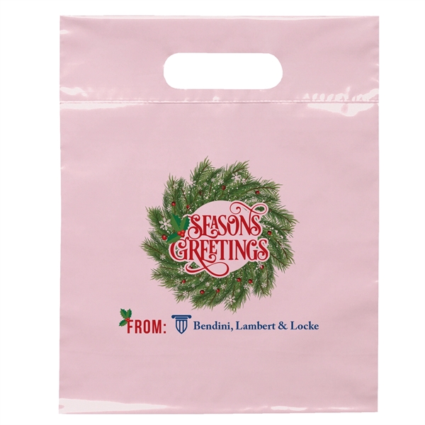 9 1/2W x 12H Die Cut Handle Bag - Dynamic Color - 9 1/2W x 12H Die Cut Handle Bag - Dynamic Color - Image 11 of 12