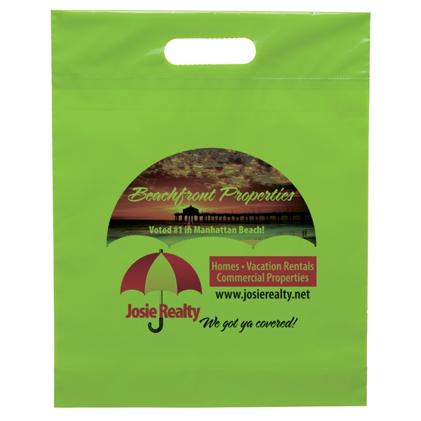 12W x 15H x 3 - Die Cut Handle Bag - Dynamic Color - 12W x 15H x 3 - Die Cut Handle Bag - Dynamic Color - Image 10 of 13