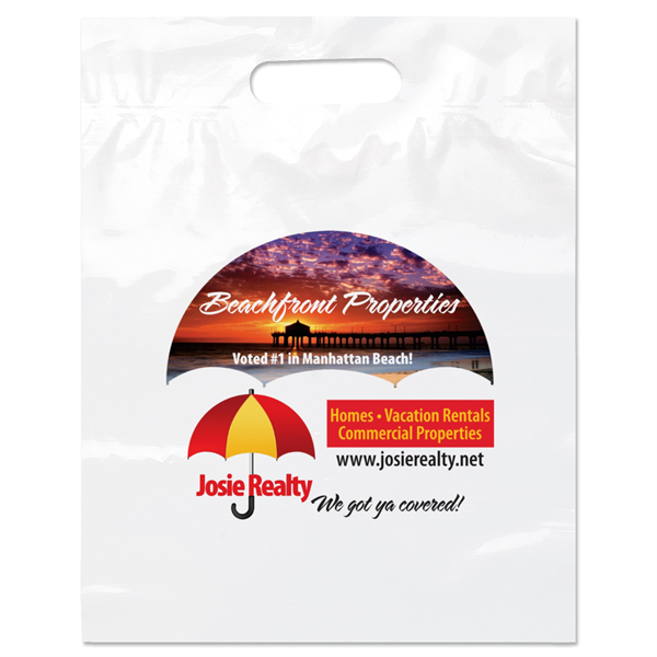 12W x 15H x 3 - Die Cut Handle Bag - Dynamic Color - 12W x 15H x 3 - Die Cut Handle Bag - Dynamic Color - Image 0 of 13