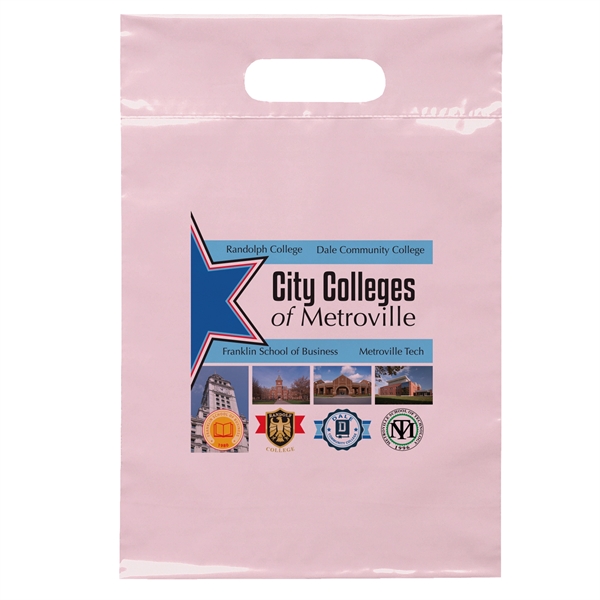 9 1/2W x 14H Die Cut Handle Bag - Dynamic Color - 9 1/2W x 14H Die Cut Handle Bag - Dynamic Color - Image 13 of 13