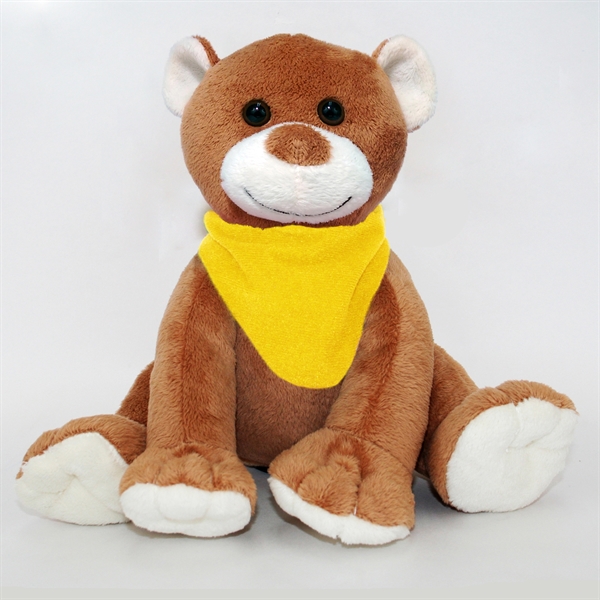 8" Brown Bear Coin Bank - 8" Brown Bear Coin Bank - Image 4 of 11