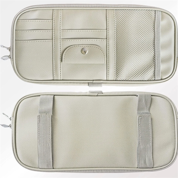 Car Organizer Bag On Sun Visor - Car Organizer Bag On Sun Visor - Image 1 of 7