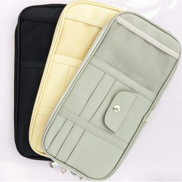 Car Organizer Bag On Sun Visor - Car Organizer Bag On Sun Visor - Image 2 of 7