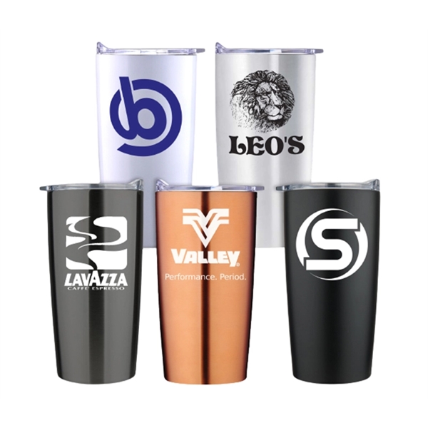 Double Wall Vacuum Tumbler, 20 oz. - Double Wall Vacuum Tumbler, 20 oz. - Image 0 of 8