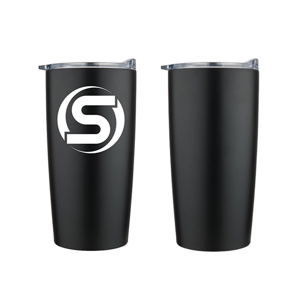 Double Wall Vacuum Tumbler, 20 oz. - Double Wall Vacuum Tumbler, 20 oz. - Image 2 of 8