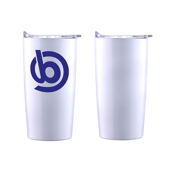 Double Wall Vacuum Tumbler, 20 oz. - Double Wall Vacuum Tumbler, 20 oz. - Image 6 of 8