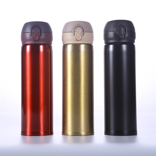 Stainless Steel Vacuum Water Bottle - Stainless Steel Vacuum Water Bottle - Image 1 of 2