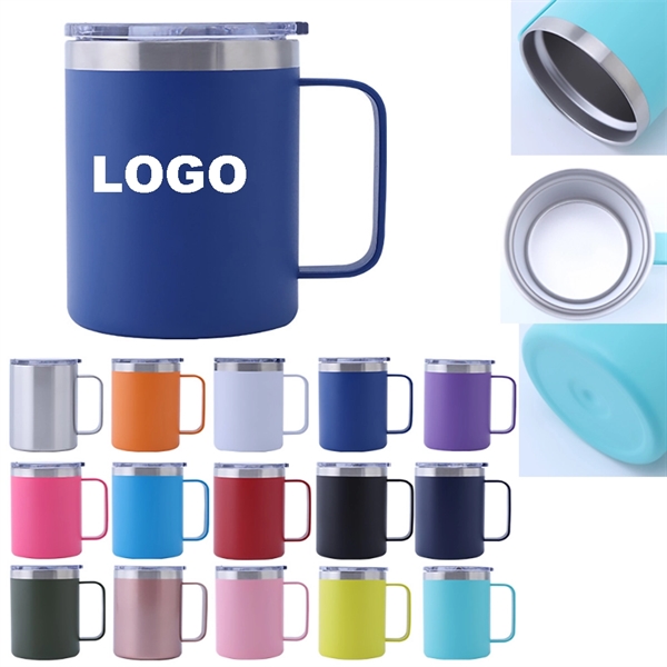 Stainless Steel Mug With Handle - Stainless Steel Mug With Handle - Image 0 of 2