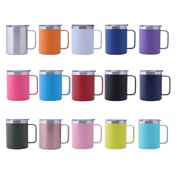 Stainless Steel Mug With Handle - Stainless Steel Mug With Handle - Image 2 of 2