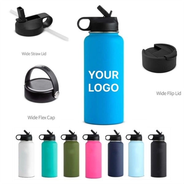 32 Oz Stainless Steel Water Bottle - 32 Oz Stainless Steel Water Bottle - Image 1 of 1